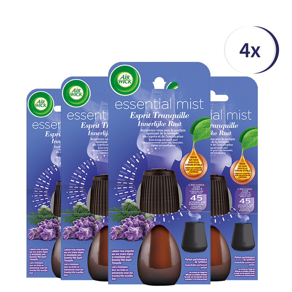 Air Wick Essential Mist Refill Sleep 20ml x4