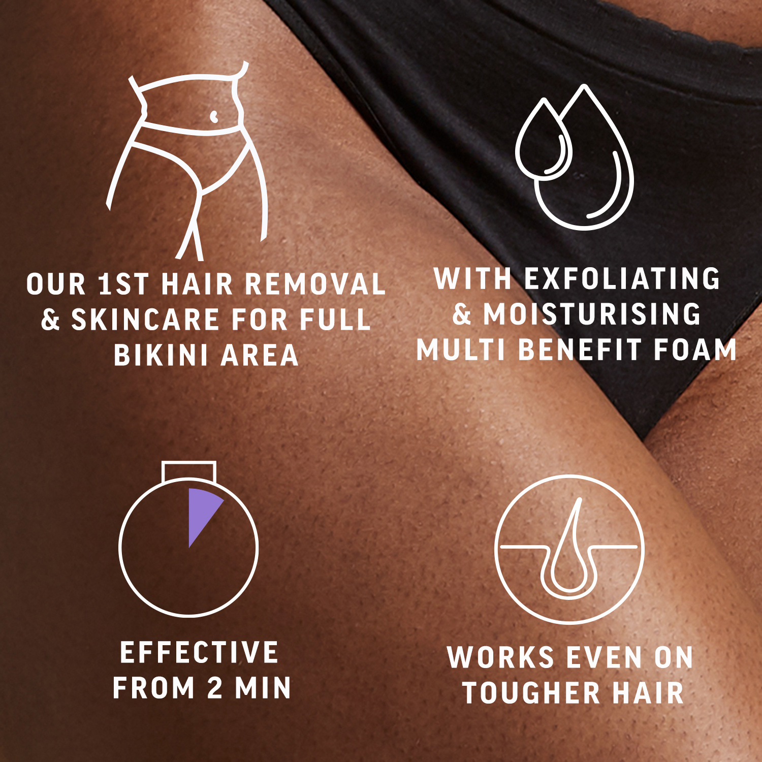 Veet - Expert - Ontharingscreme Bikini Kit 100ml (2 x 50ml) - 6 stuks - Voordeelverpakking