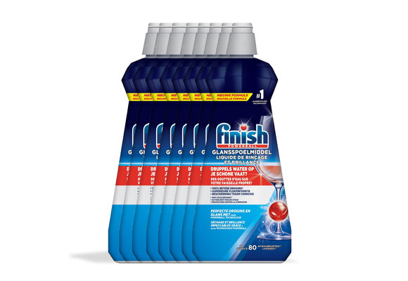 Finish Glansspoelmiddel Regular 400ml x8
