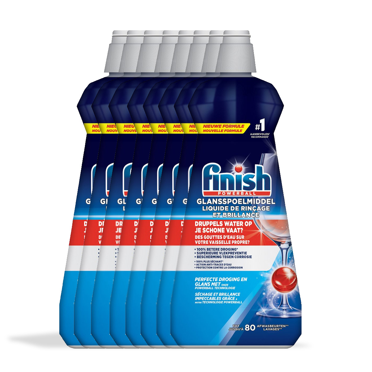 Finish Glansspoelmiddel Regular 400ml x8