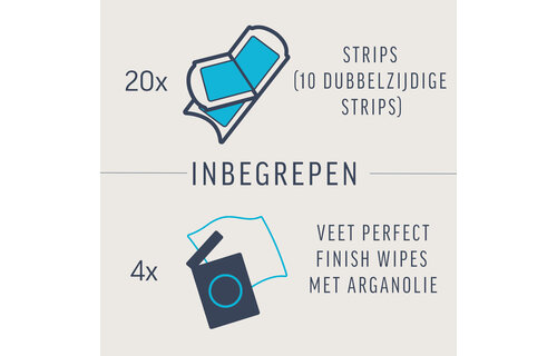 Veet - Expert - Koude Wasstrips - Gezicht 20st - 3 stuks - Voordeelverpakking