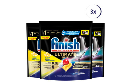 Finish Ultimate Lemon 30 tabs x3