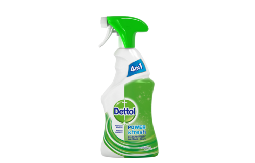 Dettol Allesreiniger Spray Power & Fresh - OriginalÂ - 500ml x4