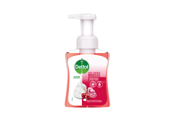 Dettol Mousse - Roos &amp; Kersenbloesem - 250ML
