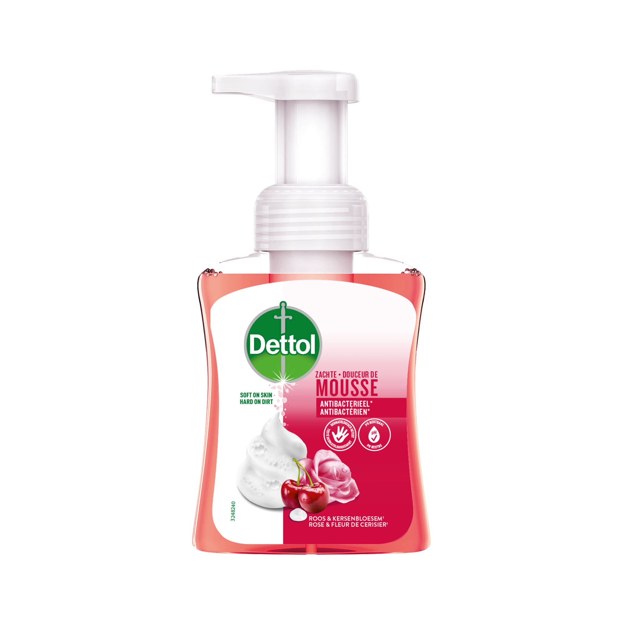 Dettol Mousse Rose & Cherryblossom 250ML