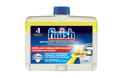 Finish Hygiene Machinereiniger Lemon - 250ml x3
