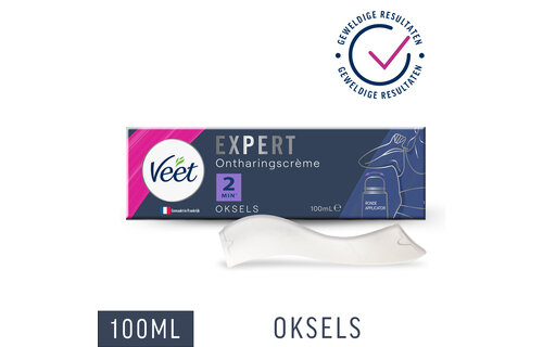 Veet - Expert - Ontharingscreme Oksels 100ml - 3 stuks - Voordeelverpakking