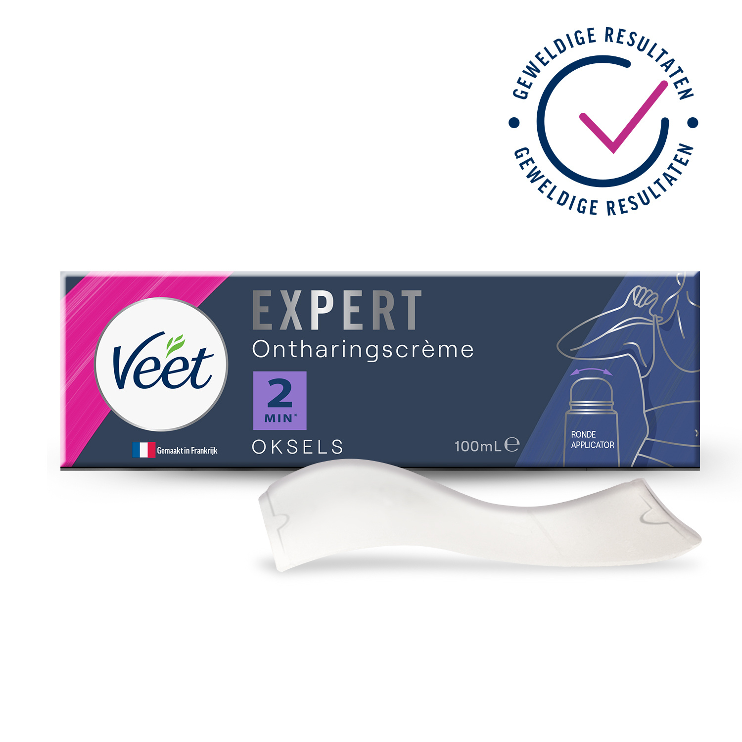 Veet - Expert - Ontharingscreme Oksels 100ml - 3 stuks - Voordeelverpakking