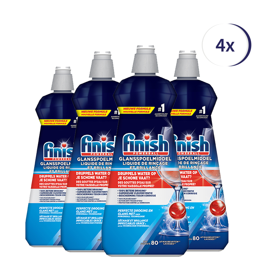 Finish Glansspoelmiddel Regular 400ml x4