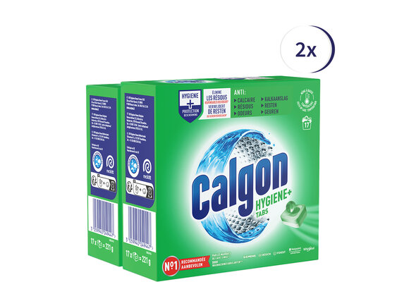 Calgon Hygiene + 17 tabs x2