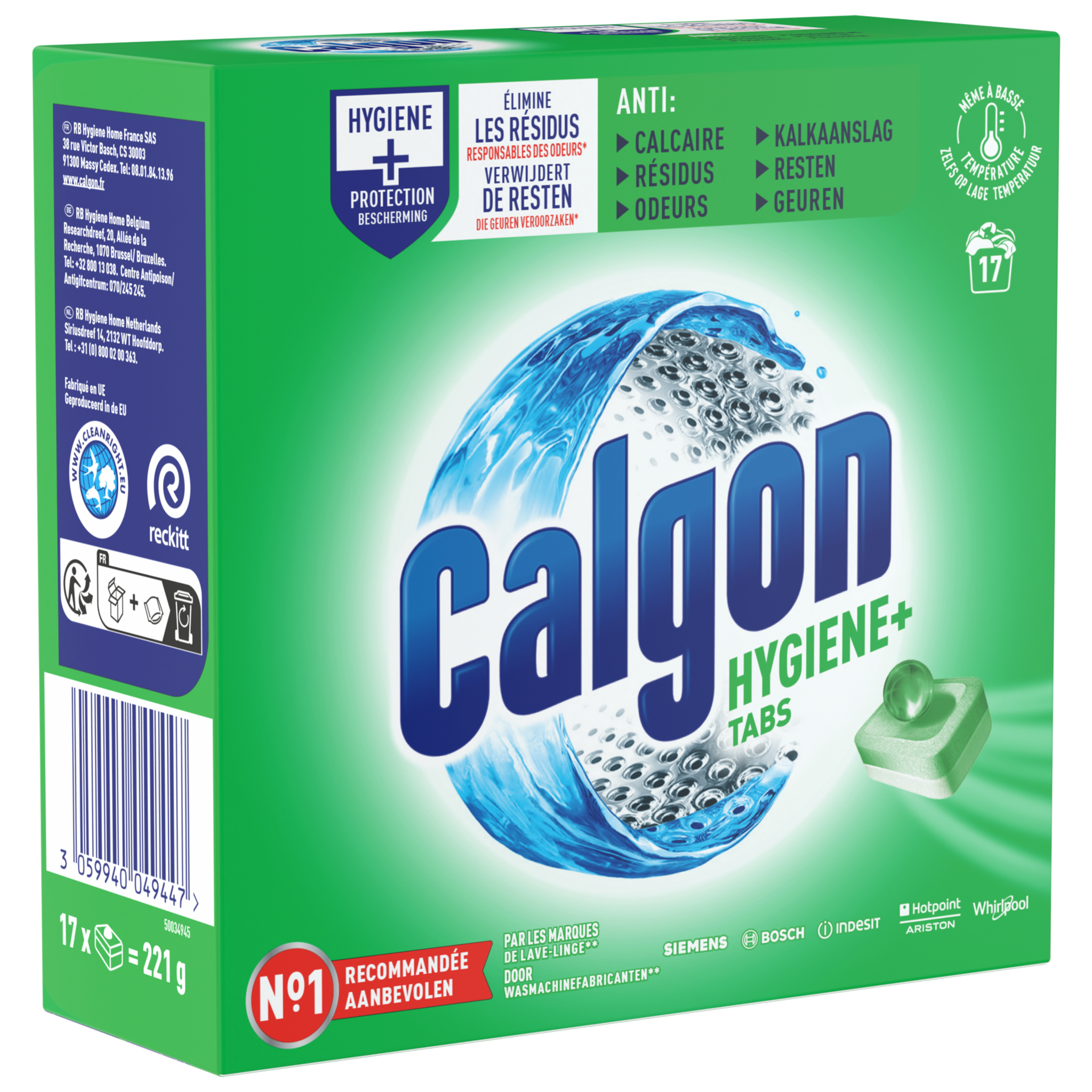 Calgon Hygiene + 17 tabs x2