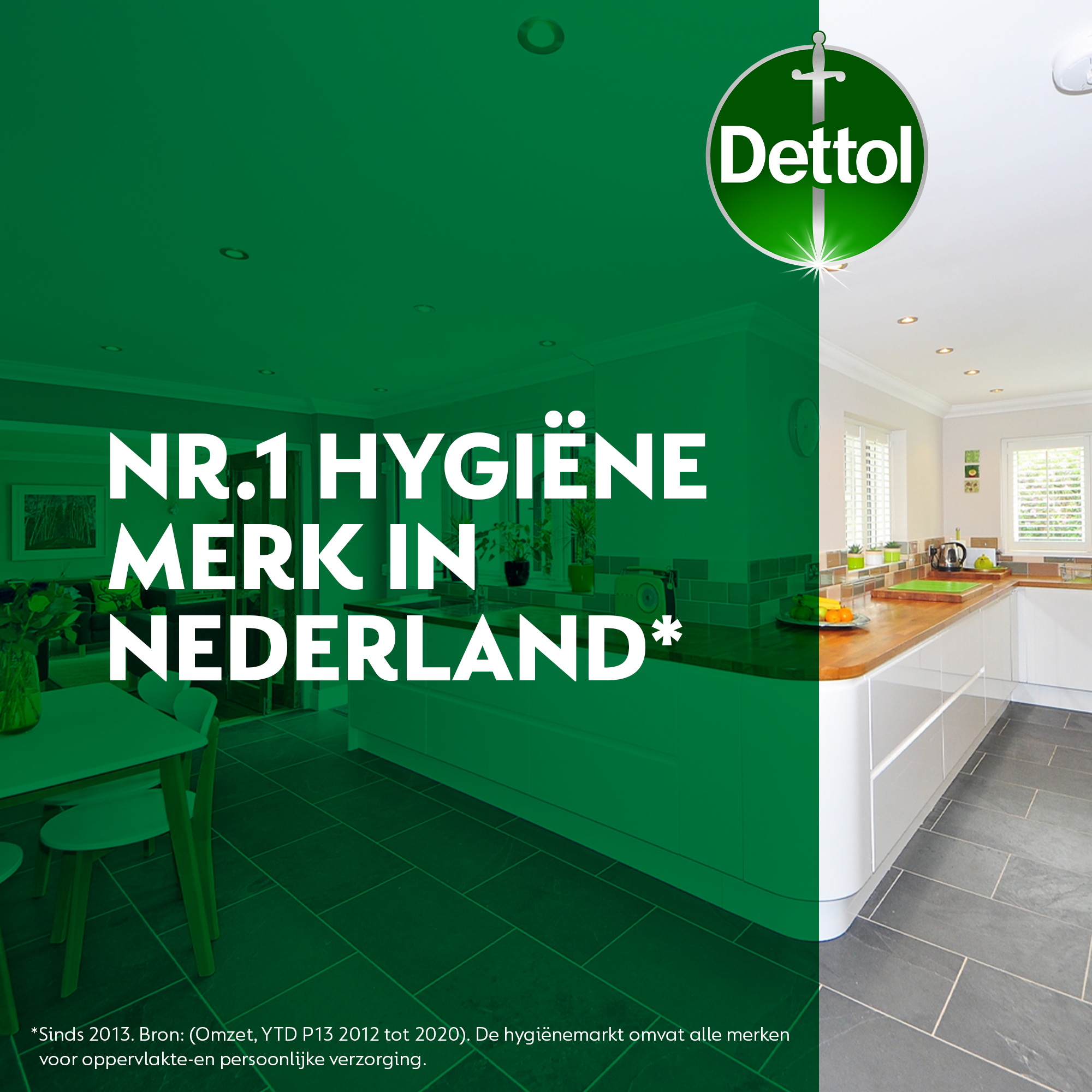Dettol - 480 Schoonmaakdoekjes Power & Fresh - Oceaan 3x80 stuks - Citrus 3x80 stuks - Voordeelverpakking