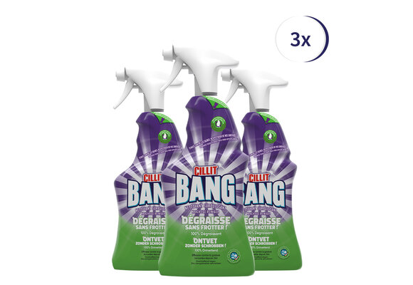 Cillit Bang Ontvetter - 750 ml x3