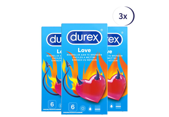 Durex Condooms Love 6st x 3