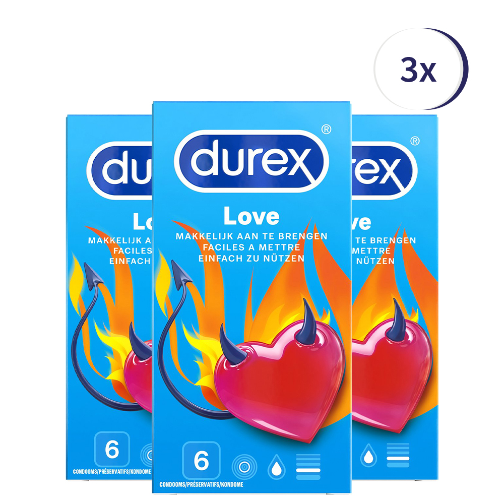 Durex Condooms Love 6st x 3