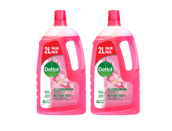 BE - Dettol Nettoie-Tout P&F Fleurs de Cerisier  2L x2