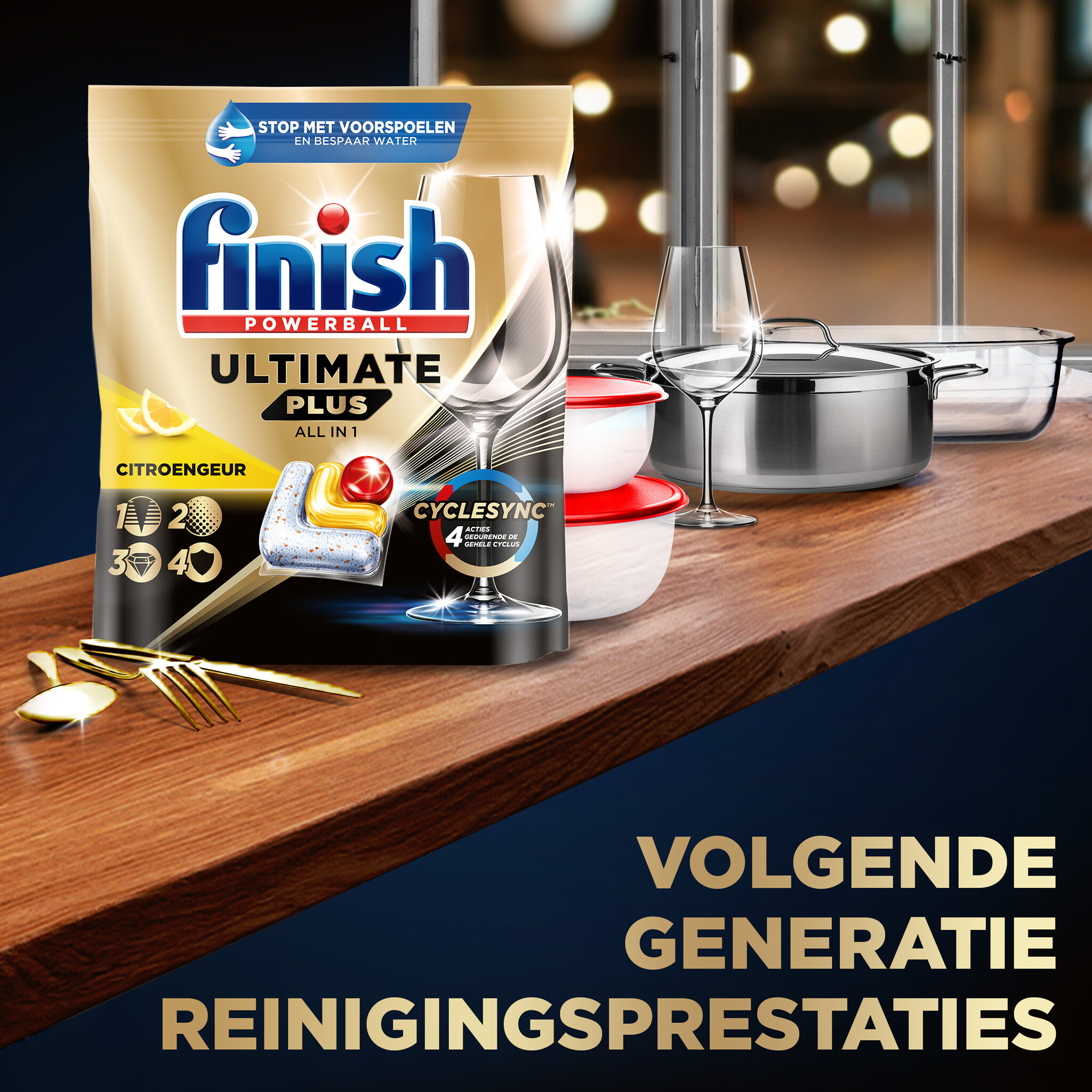 Finish Ultimate+ Lemon 33 tabs x2