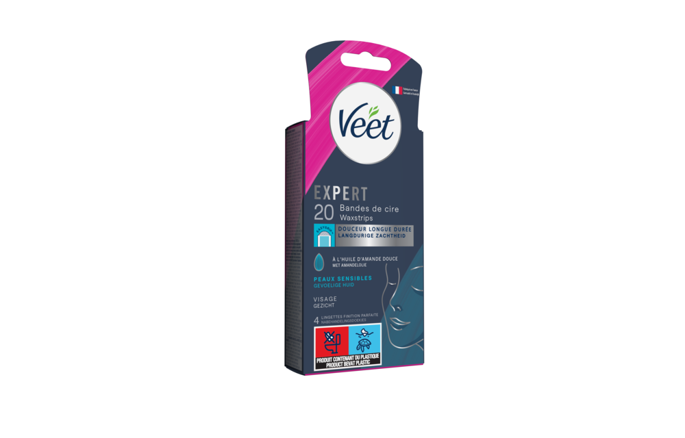 Veet - Expert - Koude Wasstrips - Gezicht 20st
