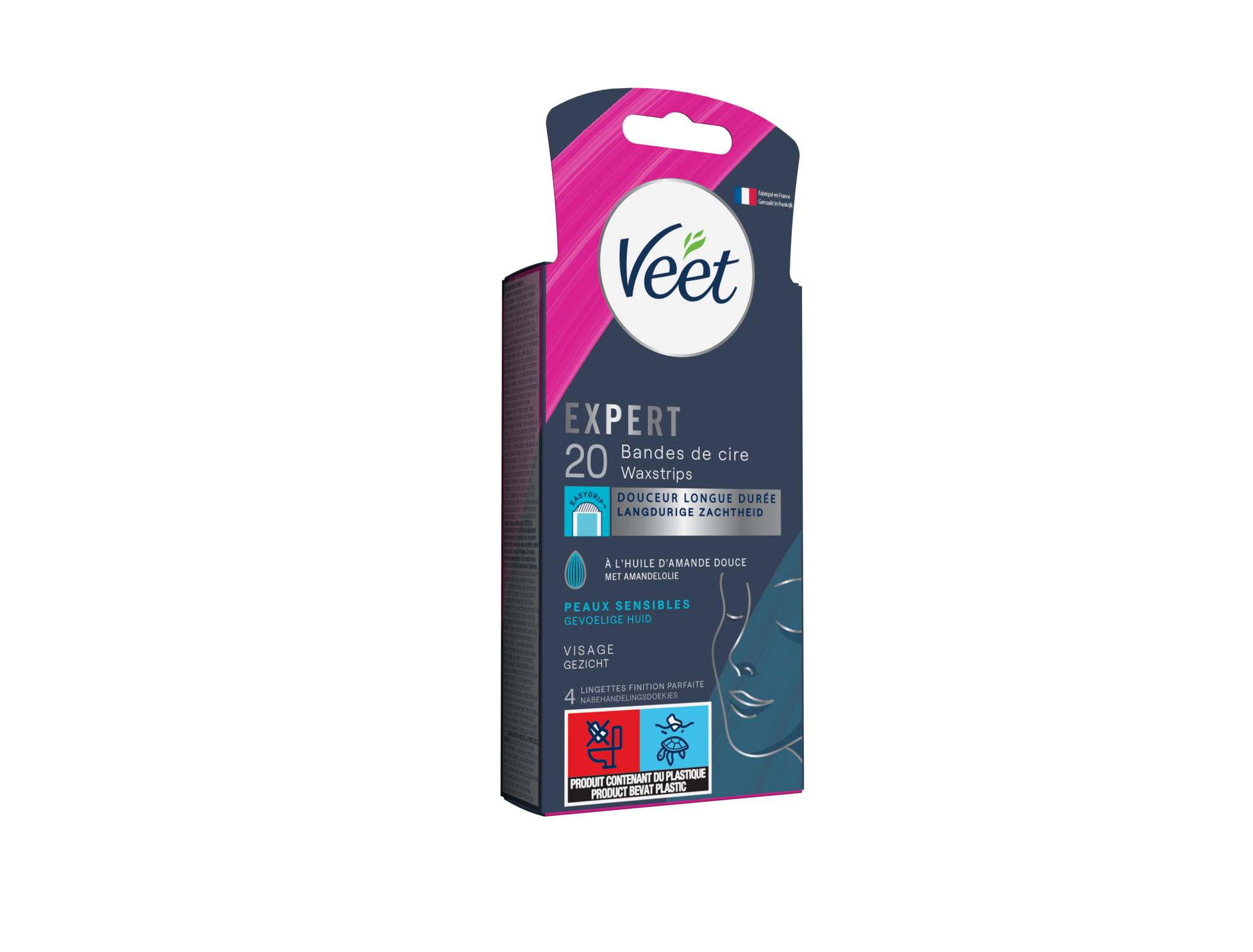 Veet - Expert - Koude Wasstrips - Gezicht 20st