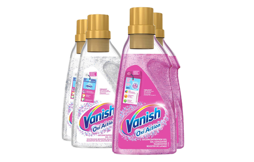 Vanish Oxi Action - Whitening & Wasbooster Liquid - Vlekverwijderaar Voor Witte & Gekleurde Was - 1500ml x 4 - Voordeelverpakking