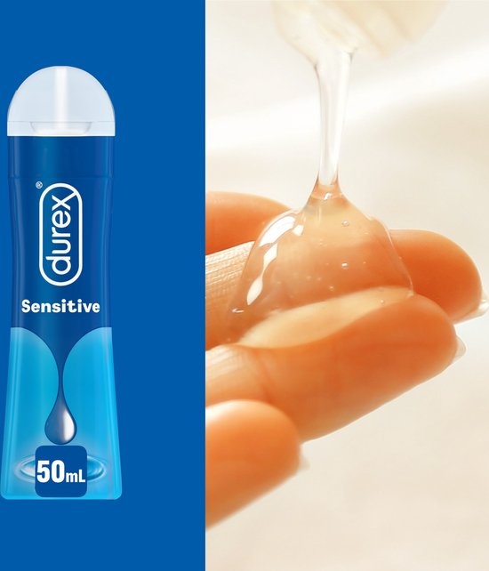 Durex - Condooms Classic Natural 12 stuks - Glijmiddel Play Sensitive Waterbasis 50 ml