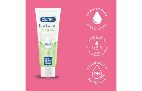 Durex - 210ml Glijmiddel - Nature Hydratant 1x100ml - Intense Orgasm 1x10ml - Play Sensitive 1x100ml - Voordeelverpakking