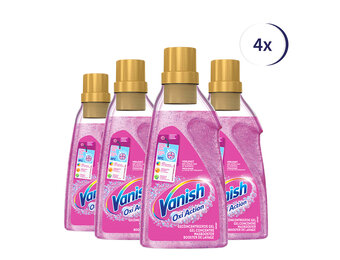 Vanish Oxi Action Wasbooster Liquid - 750ml x4