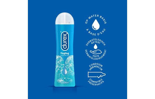 Durex -  Durex Play Massage 2/1 Aloë Vera 200ML - Durex Play Tingle Gel 100ML