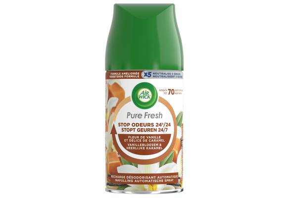 Air Wick Freshmatic Automatische Spray Luchtverfrisser - Pure Fresh Vanille - Navulling - 250 ml
