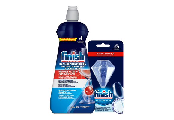 Finish Glansspoelmiddel &amp; protector  x 1 -  Voordeelverpakking
