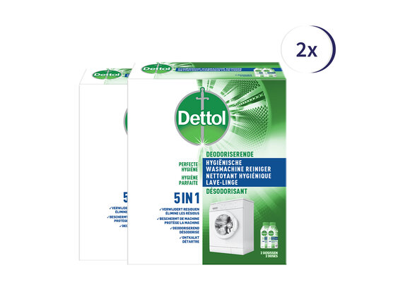 Dettol Washing Machine Cleaner Duo x 2