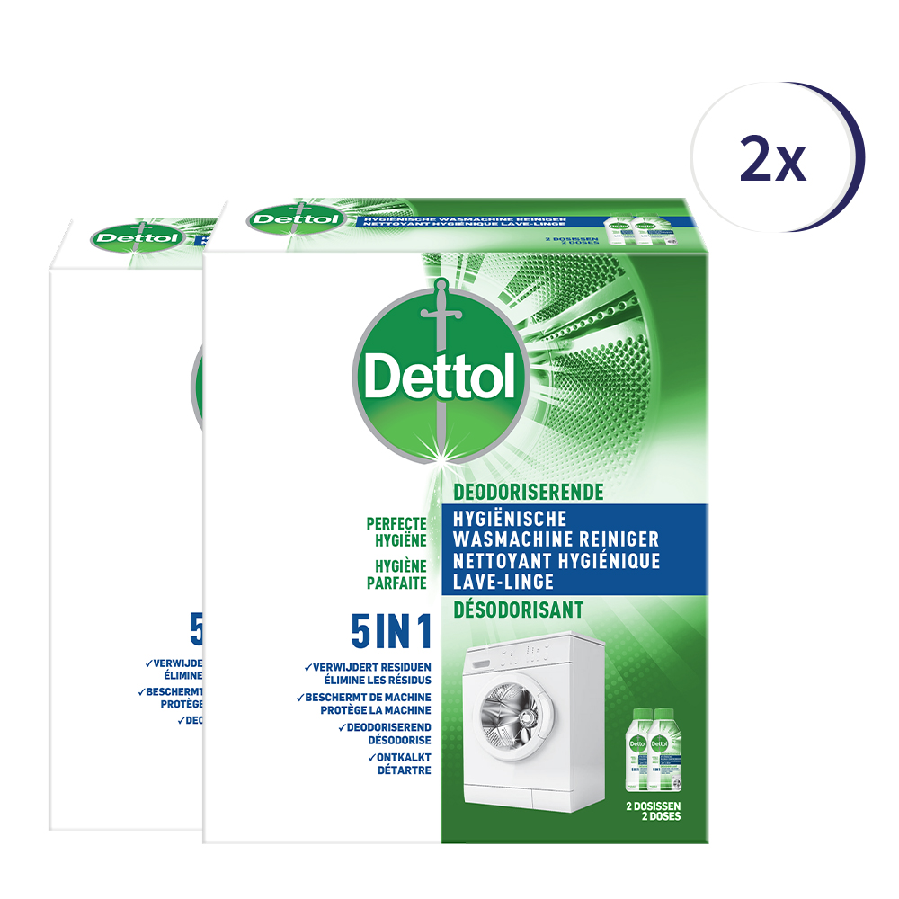 Dettol Washing Machine Cleaner Duo x 2