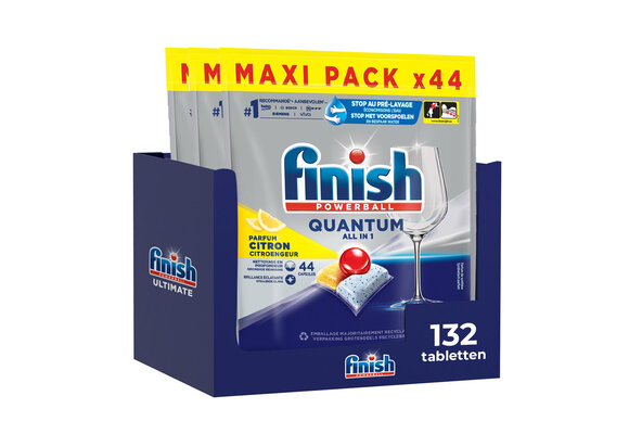 Finish Quantum Lemon - 132 tabletten - Voordeelverpakking