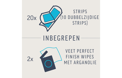 Veet - Expert - Koude Wasstrips - Benen (Sensitive) 20st  - 2 stuks - Voordeelverpakking