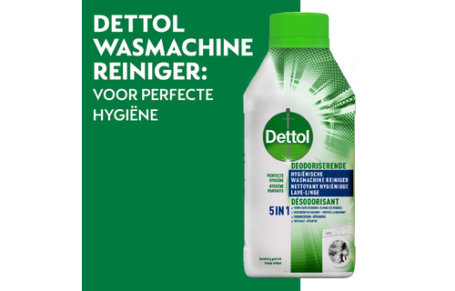 Dettol - Hygiënische Wasmachine Reiniger - 3 x 250 ml