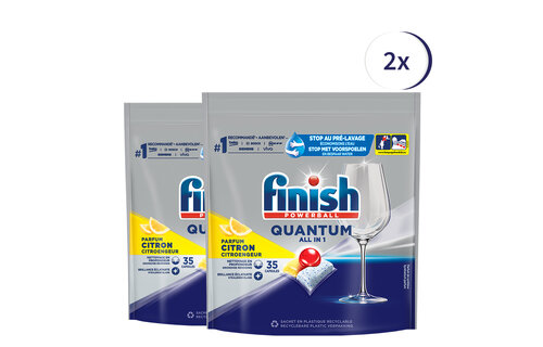 Finish Quantum Lemon 44 tabs x2
