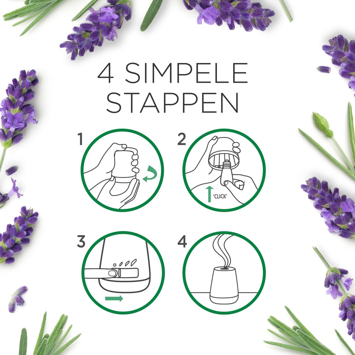 Air Wick geurstokjes essential lavendel & essential mist kit sleep (lavendel)