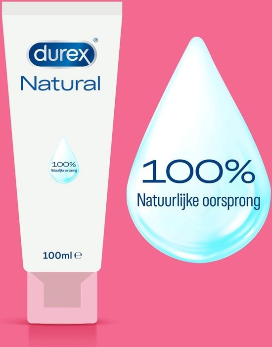Durex Condooms Classic Natural 20st + Durex Glijmiddel Natural - 100% natuurlijk - 100 ml