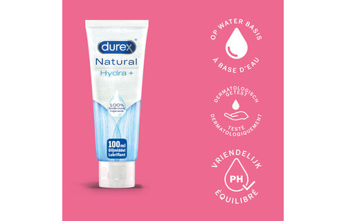 Durex - 110ml Glijmiddel - Natural Hydrant 1x100ml - Intense Orgasm 1x10ml - Voordeelverpakking