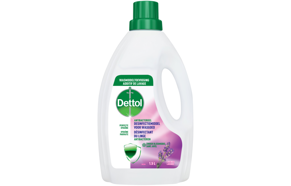 Dettol - 2x Dettol Washing Machine Cleaner Duo - 1 x Dettol Laundry Sanitizer Lavender - Voordeelpakket