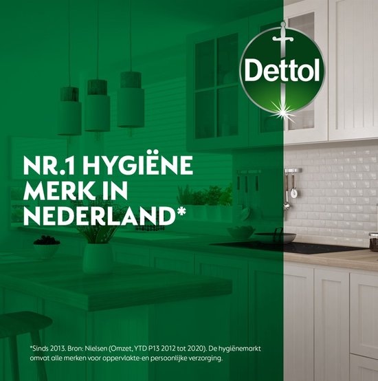 Dettol - Handzeep - Aloe Vera 2x250ml & 1,5L Allesreiniger Power & Fresh - Original & 500ml Allesreiniger Spray Power & Fresh - Original