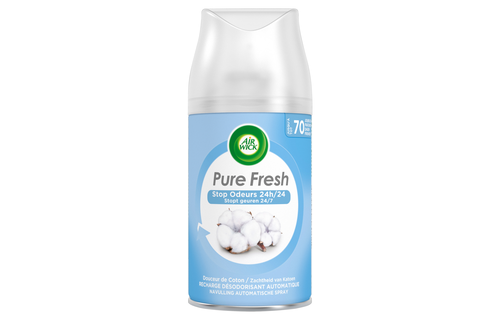 Air Wick Freshmatic Pure Fresh - Zachtheid van Katoen - Navulling