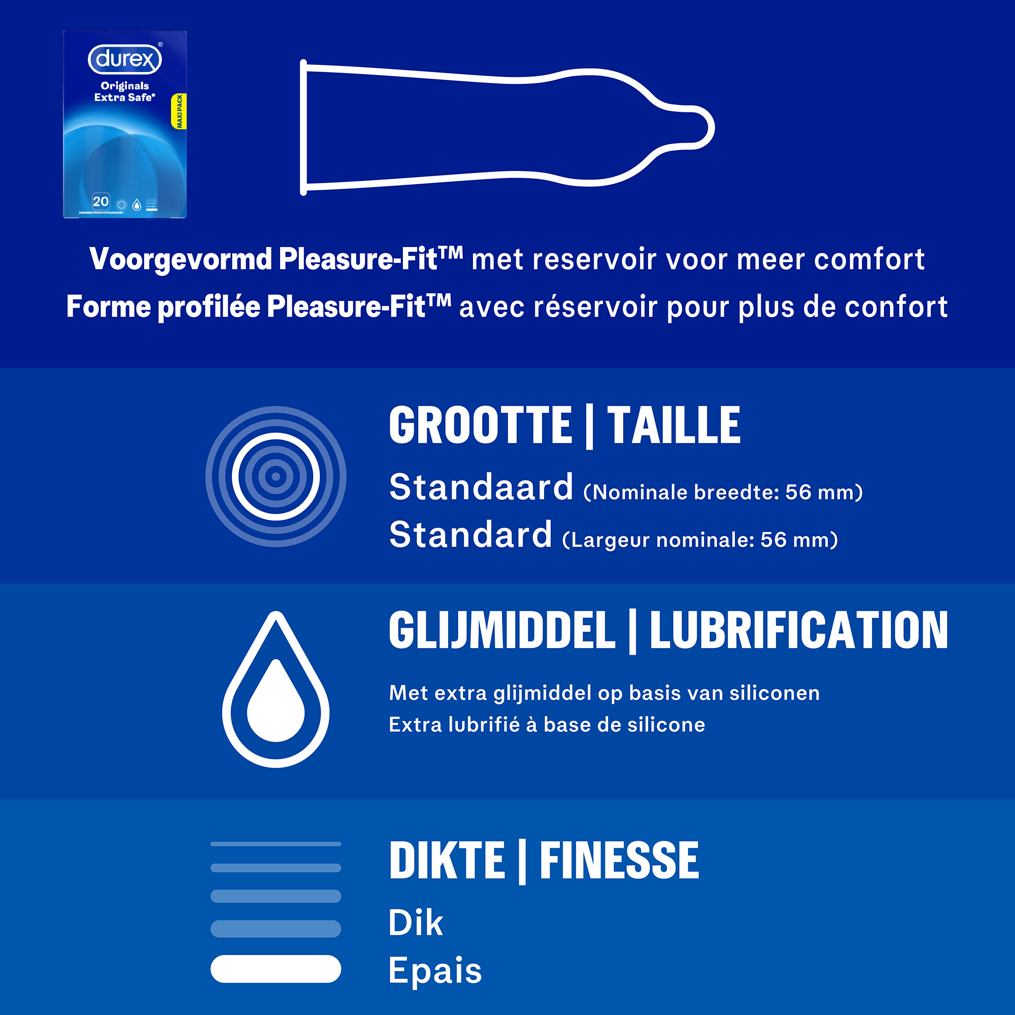 Durex - 20 stuks Condooms - Extra Safe - 100 ml Glijmiddel - Play Tingle - Voordeelverpakking