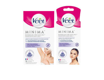 Veet - Pure - Ontharingstrips Oksels Hypoallergene  16 st - Ontharingstrips Bikini Hypoallergene  16 st