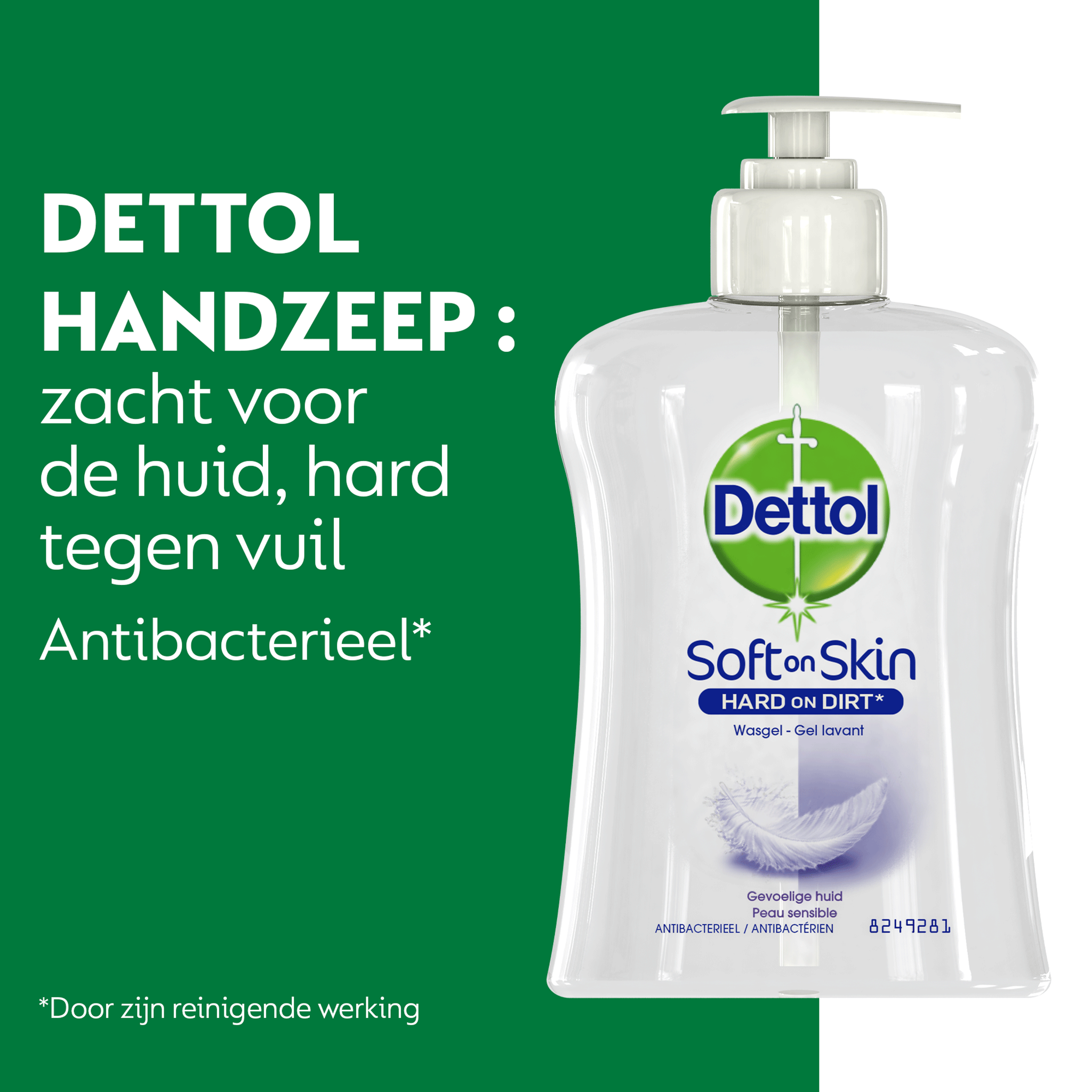 Dettol Handzeep - Gevoelige Huid - 250ml x2