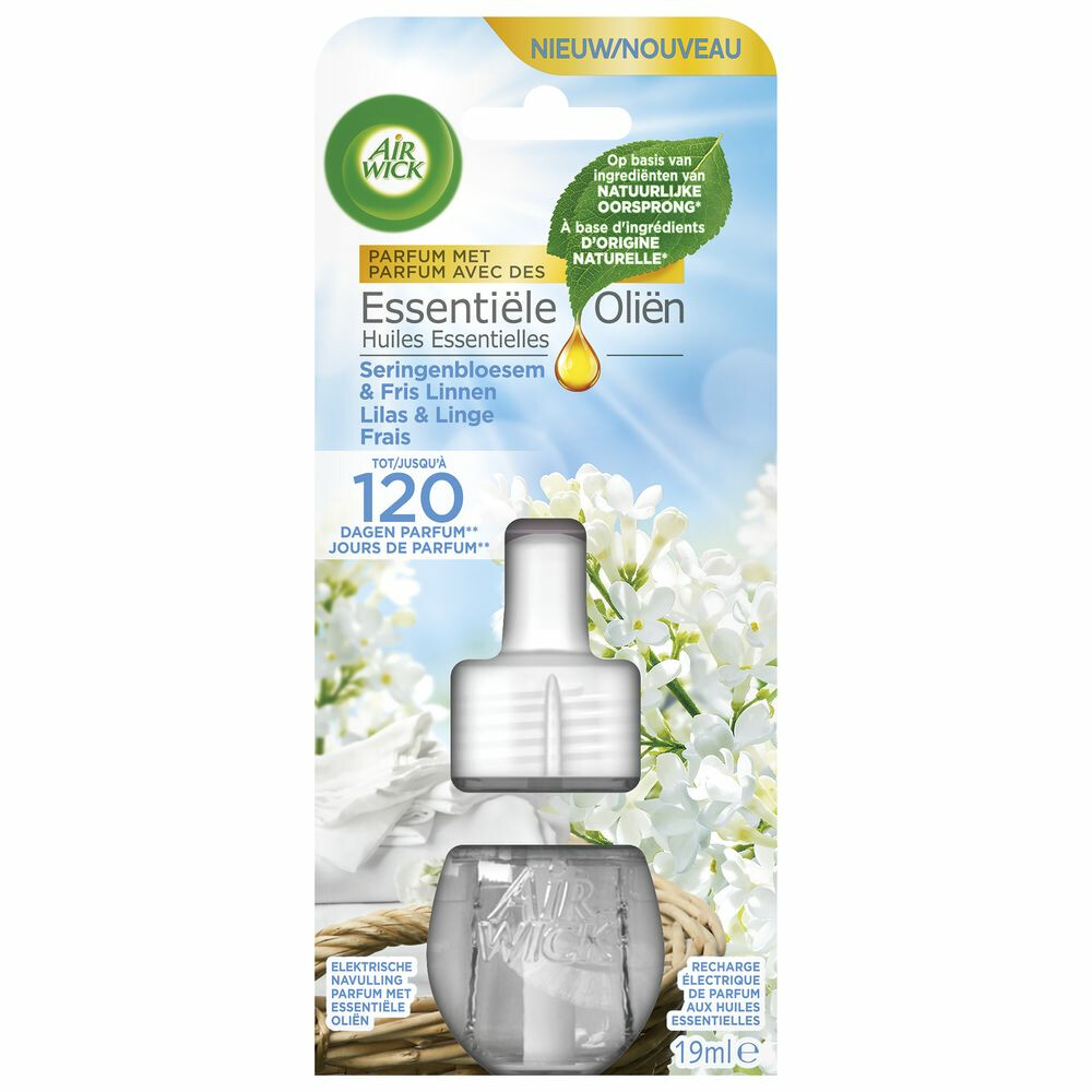 Air Wick Essential Oil Refill Lilac & Crisp Linen