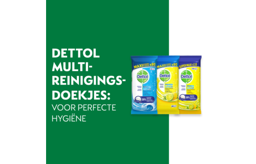 Dettol - 810 Schoonmaakdoekjes - Oceaan 3x80 stuks - Citrus 3x80 stuks - Citrus 3x110 stuks -Perfecte Hygiëne Reinigingsdoekjes - XXL Voordeelverpakking