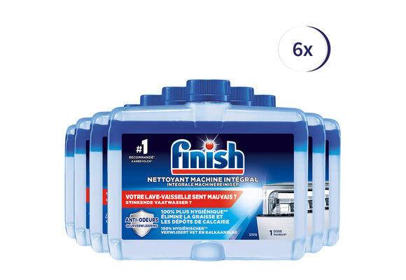 Finish Hygiene Machinereiniger Regular - 250ml x6