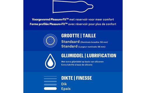 Durex - 40 Condooms - Classic Natural 20st - Extra Safe 20st