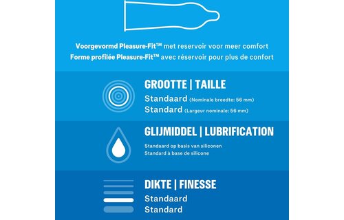 Durex - 40 Condooms - Classic Natural 20st - Extra Safe 20st